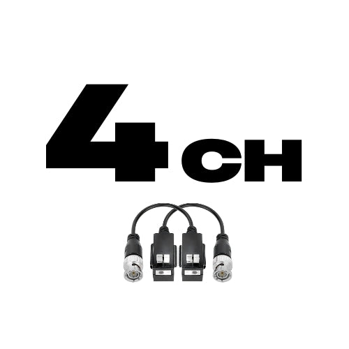 4CH KITS WITH BALUNS + PSUs