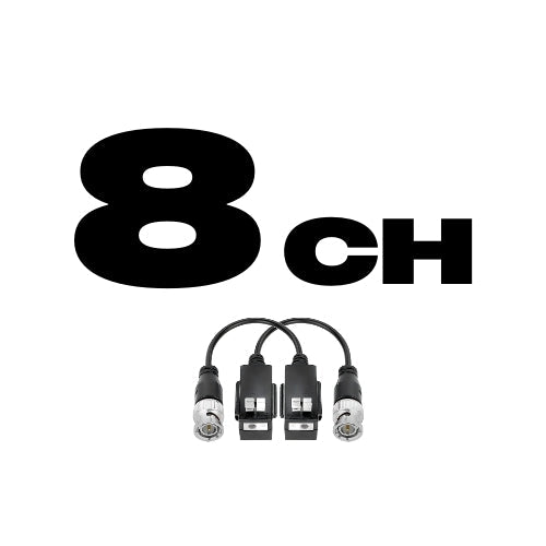 8CH KITS WITH BALUNS + PSUs