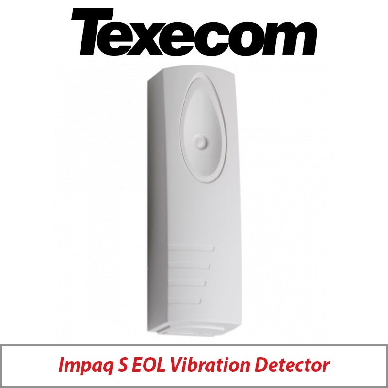 TEXECOM AEJ-0001 IMPAQ S VIBRATION DETECTOR IN WHITE GRADE 2