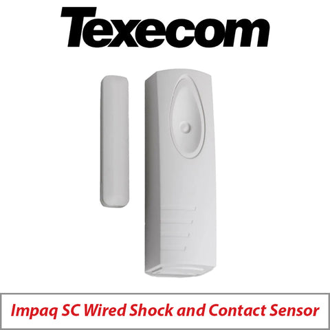 TEXECOM AEK-0001 IMPAQ SC VIBRATION DETECTOR WITH CONTACT IN WHITE GRADE 2