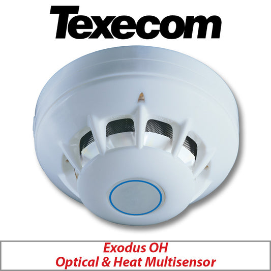 TEXECOM AGB-0001 EXODUS OH OPTICAL SMOKE AND HEAT MULTI-SENSOR