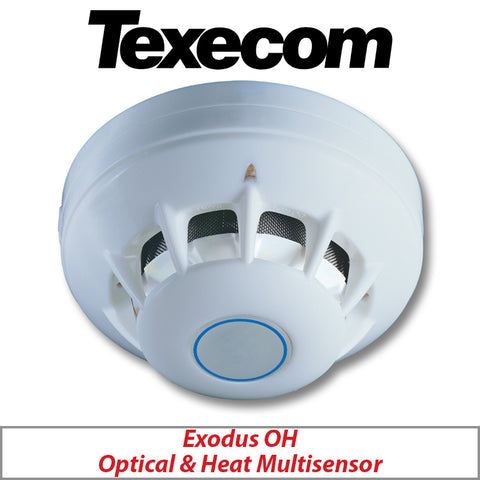 TEXECOM AGB-0001 EXODUS OH OPTICAL SMOKE AND HEAT MULTI-SENSOR
