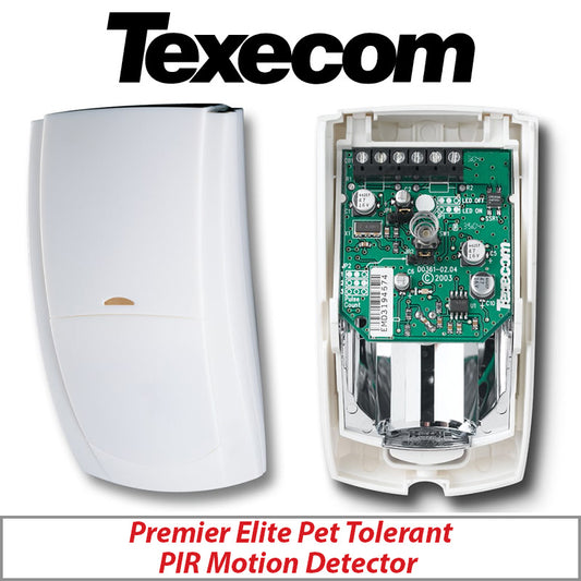 TEXECOM PREMIER ELITE PW AFL-0001 PET TOLERANT PIR MOTION DETECTOR - GRADE 2