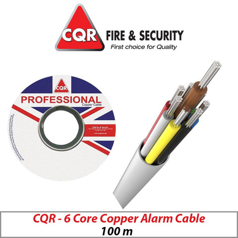 COPPER ALARM 6 CORE CABLE 100M CABLE-CAB6