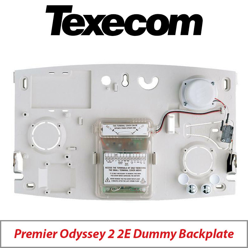 TEXECOM PREMIER ODYSSEY 2 2E FCB-0049 DUMMY BACKPLATE