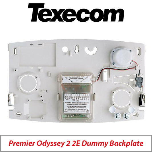 TEXECOM PREMIER ODYSSEY 2 2E FCB-0049 DUMMY BACKPLATE