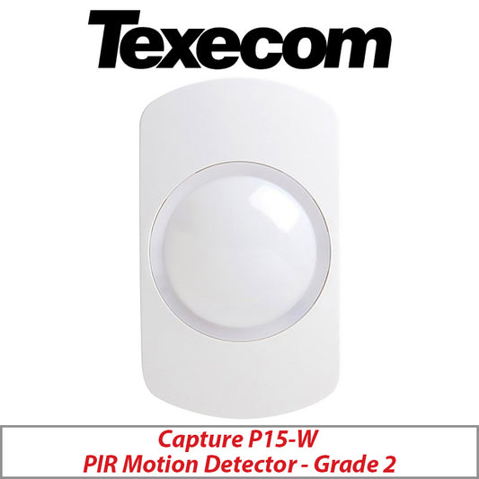 TEXECOM CAPTURE GDA-0001 P15-W DUAL TECH PIR MOTION DETECTOR - GRADE 2