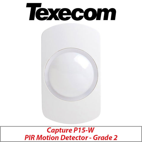 TEXECOM CAPTURE GDA-0001 P15-W DUAL TECH PIR MOTION DETECTOR - GRADE 2