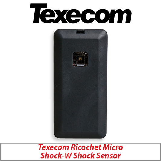 TEXECOM GHC-0002 RICOCHET MICRO SHOCK-W WIRELESS SHOCK SENSOR IN GREY