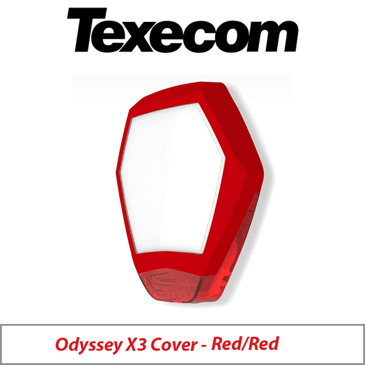 TEXECOM ODYSSEY X3 WDB-0012 COVER Red/Red