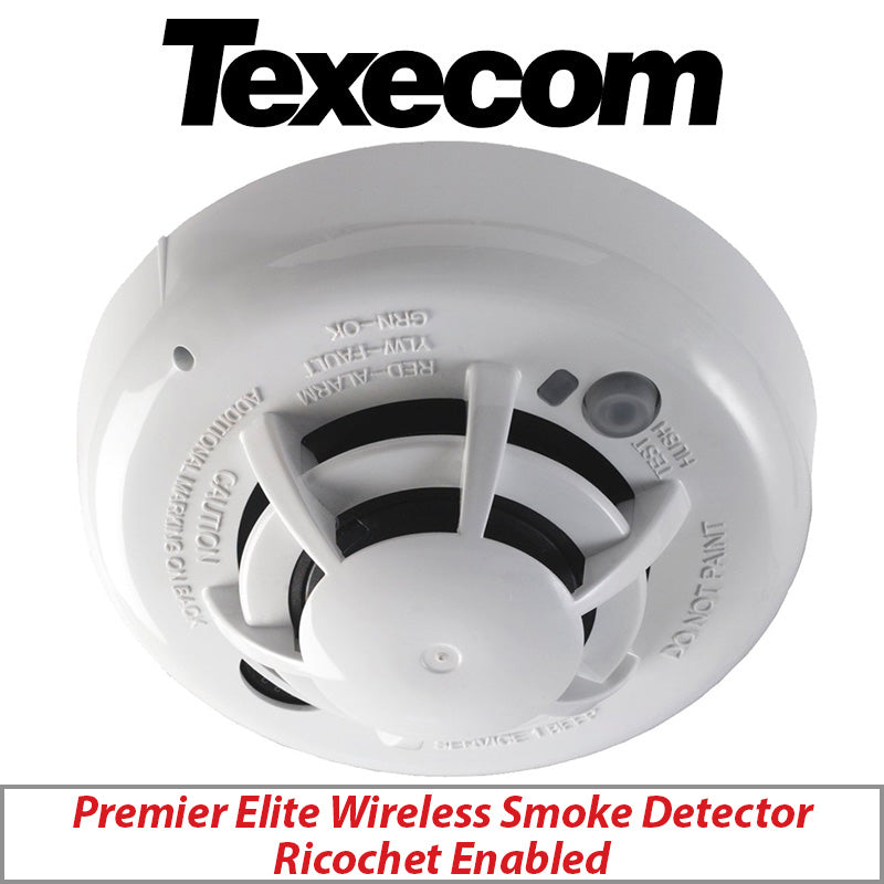 TEXECOM PREMIER ELITE GBN-0001 WIRELESS SMOKE DETECTOR - RICOCHET ENABLED