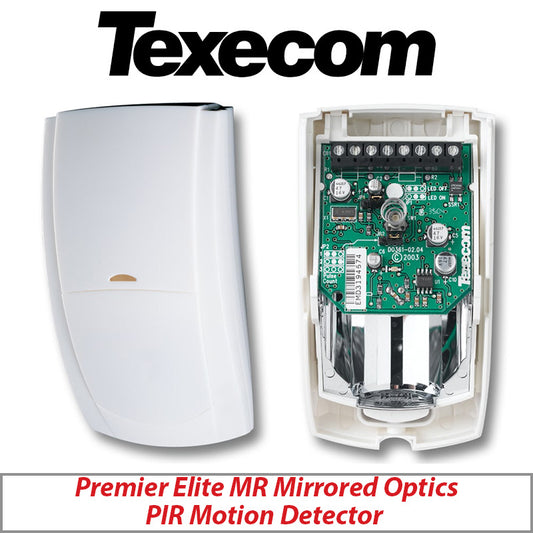 TEXECOM PREMIER ELITE AFK-0001 MR MIRRORED OPTICS PIR MOTION DETECTOR - GRADE 2