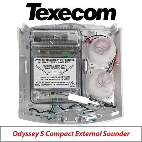 TEXECOM ODYSSEY 5 FCF-0004 COMPACT EXTERNAL SOUNDER