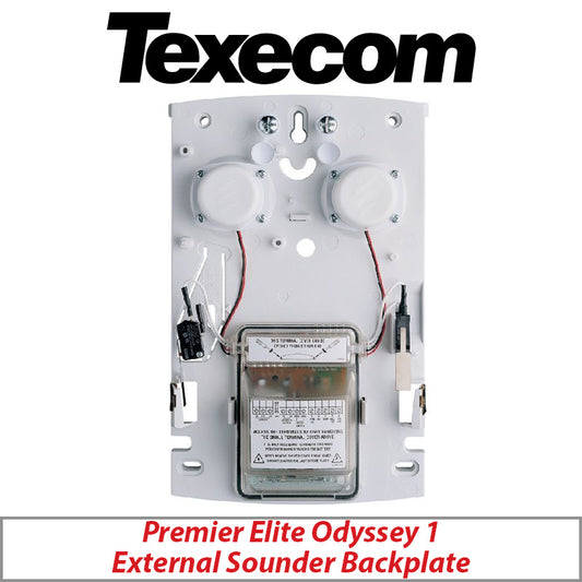 TEXECOM PREMIER ELITE ODYSSEY 1 FCA-0086 EXTERNAL SOUNDER BACKPLATE - GRADE 3
