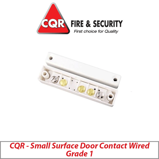 CQR SMALL SURFACE DOOR CONTACT WIRED GRADE 1 DOOR-SC517