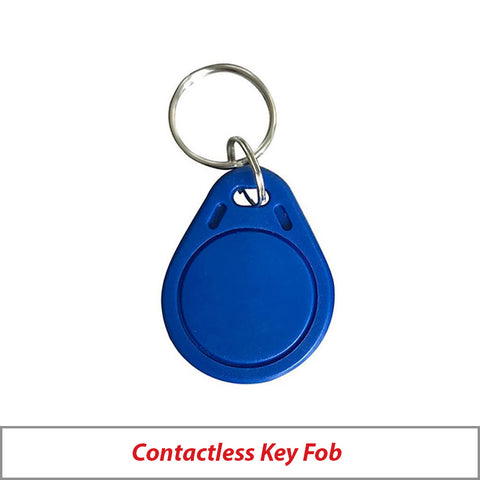 Waterproof Blue Key Fob for Smart Door Access Control