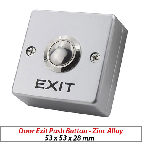 Zinc Alloy Surface Mount Electric Door Exit Button ACM-K15A