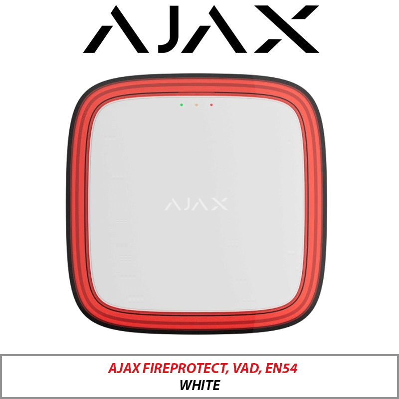 AJAX FireProtect VAD EN54 Red Fire Detector 118607
