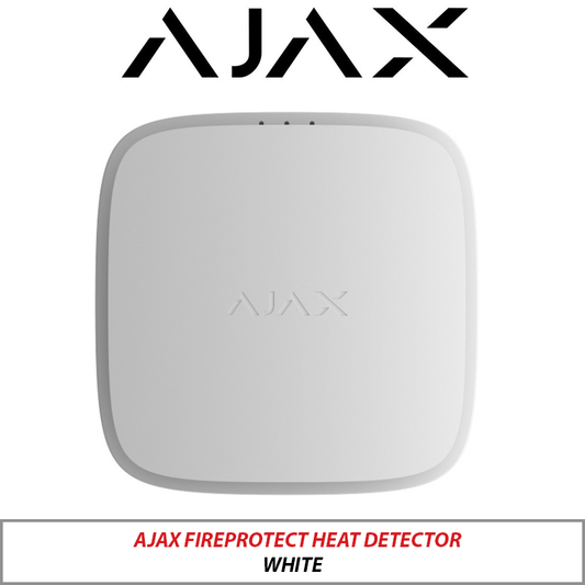 AJAX FireProtect Heat Detector EN54 White AJAX-119917