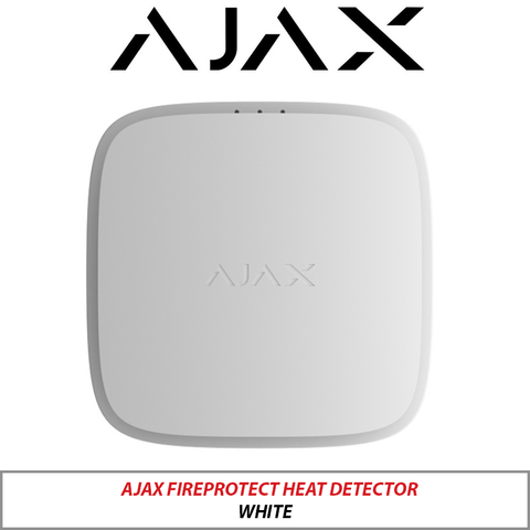 AJAX FireProtect Heat Detector EN54 White AJAX-119917