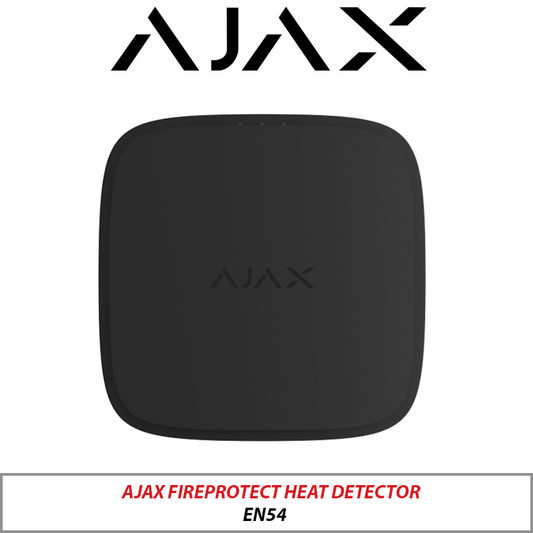 AJAX FireProtect Heat Detector EN54 Black AJAX-119918 (53 chars)