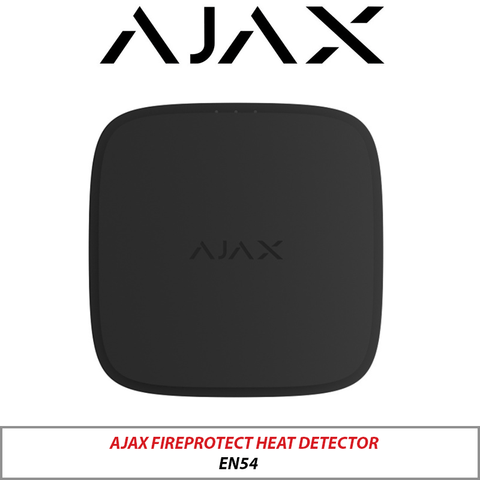 AJAX FireProtect Heat Detector EN54 Black AJAX-119918 (53 chars)