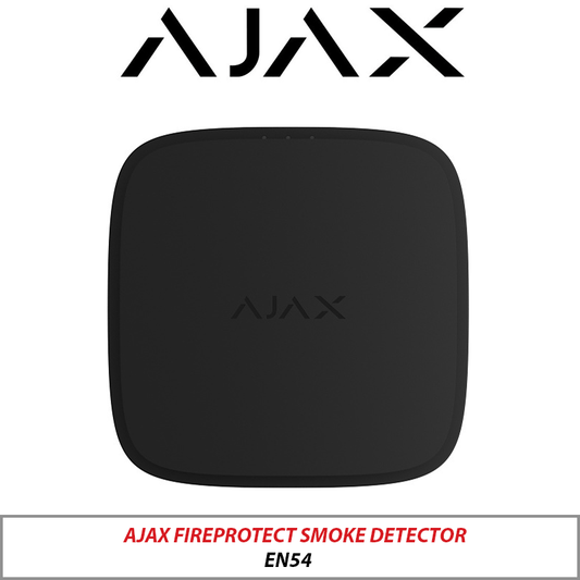 Ajax FireProtect Smoke Detector EN54 Black 8EU