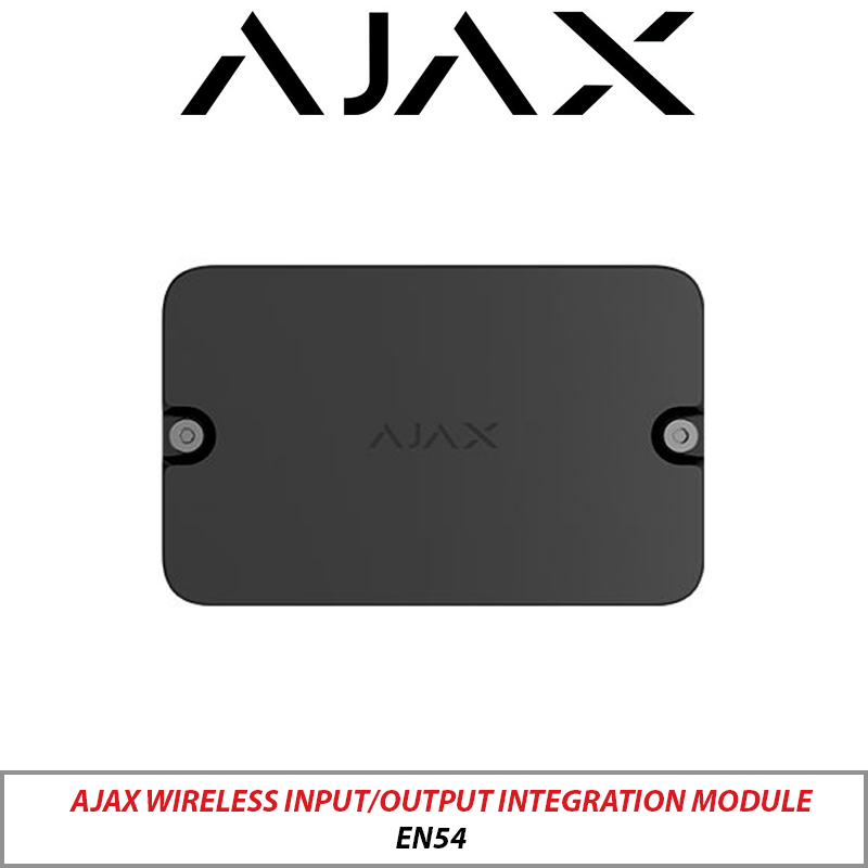 AJAX Wireless EN54 I/O Integration Module Black