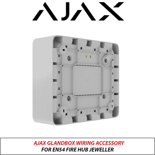 AJAX GlandBox EN54 Wiring Accessory for Fire Hub White