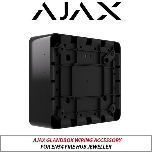 AJAX GlandBox EN54 Fire Hub Wiring Accessory Black