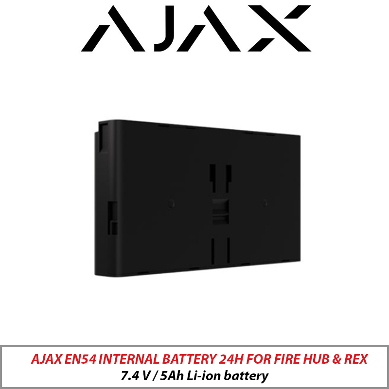 AJAX EN54 7.4V 5Ah Internal Battery for Fire Hub & Rex