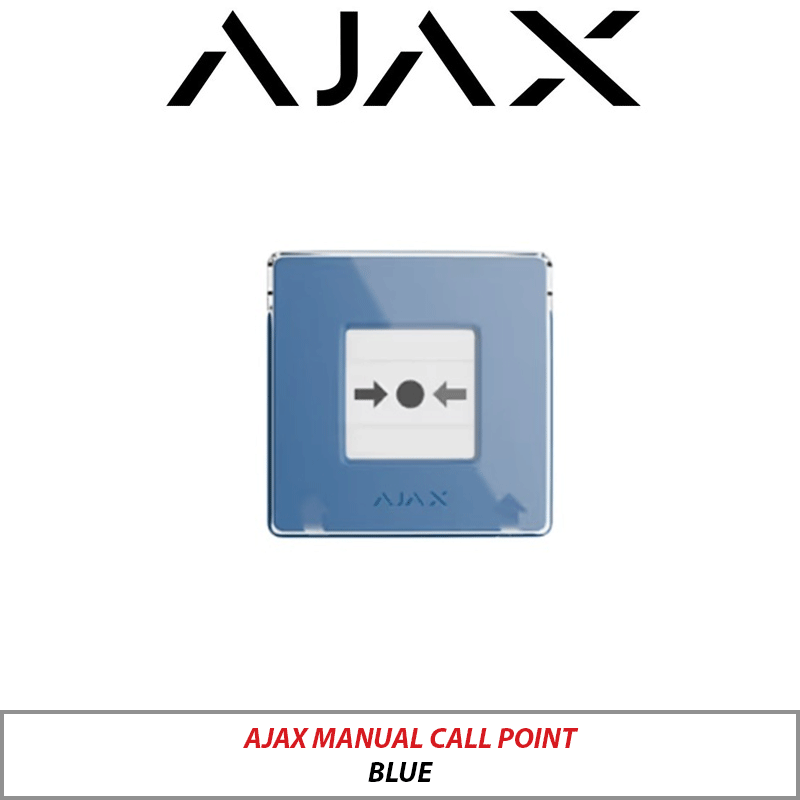 AJAX Manual Call Point Blue Model AJAX-71254