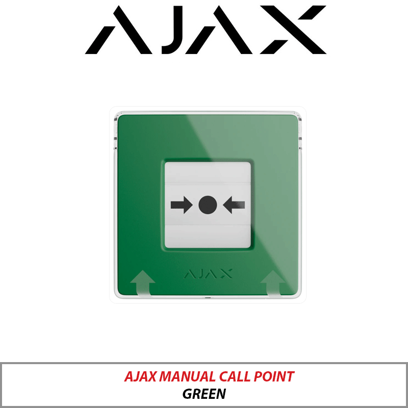 AJAX Manual Call Point Green AJAX-87639
