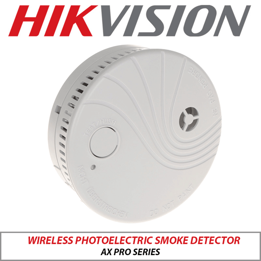 Hikvision AX Pro Wireless Photoelectric Smoke Detector – DS-PDSMK-S-WE