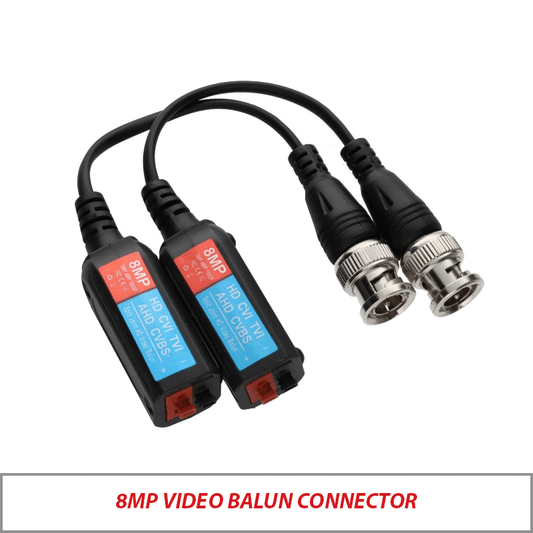 8MP VIDEO BALUN CONNECTOR AHD/CVI/TVI CAMERAS BALUNS-8MP