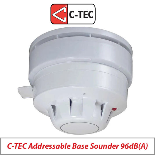 C-TEC Addressable Base Sounder – BF431A-CX-W White
