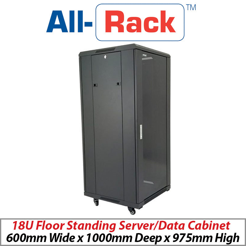 All-Rack 18U Floor Standing Server Data Cabinet CAB186X10