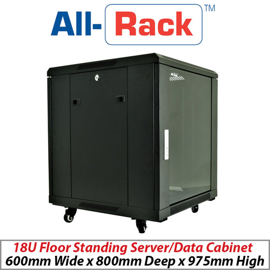 All-Rack 18U Floor Standing Server Data Cabinet CAB186X8