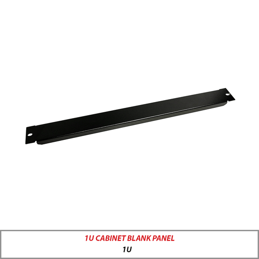 1U Cabinet Blank Panel for Rack Mount Data Cabinets