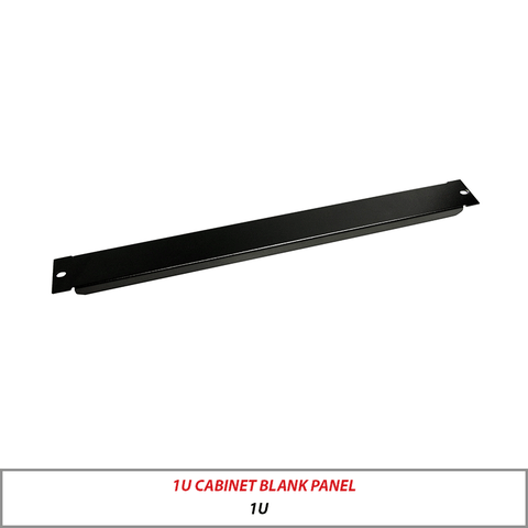 1U Cabinet Blank Panel for Rack Mount Data Cabinets