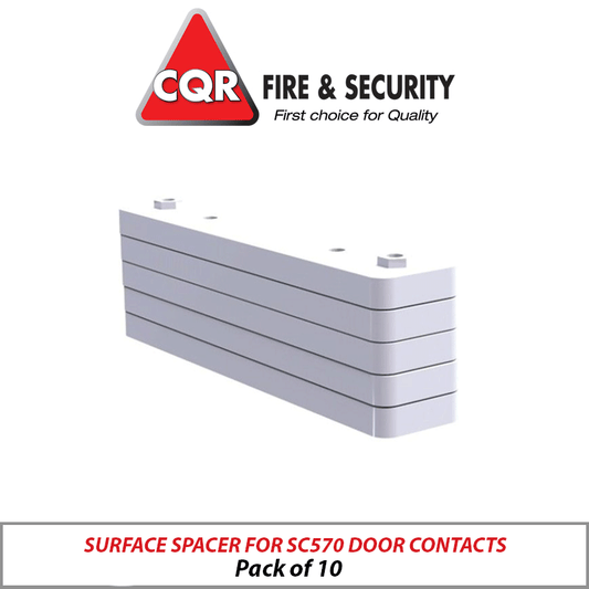 CQR Surface Spacer for SC570 Door Contacts Pack of 10 SC570/SPACER/WH