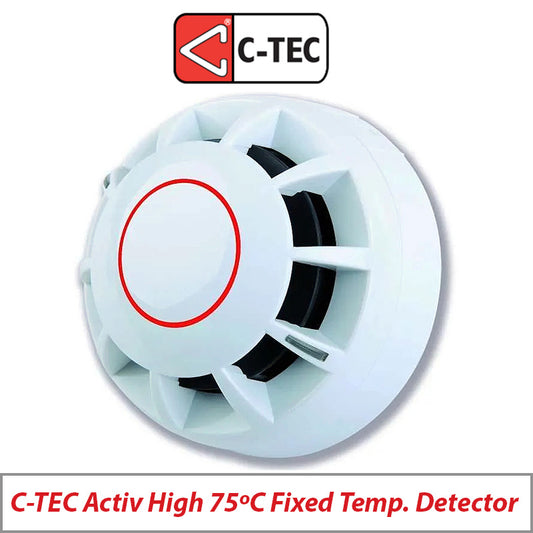 C-TEC ACTIV HIGH 75°C FIXED TEMP HEAT DETECTOR C4403B
