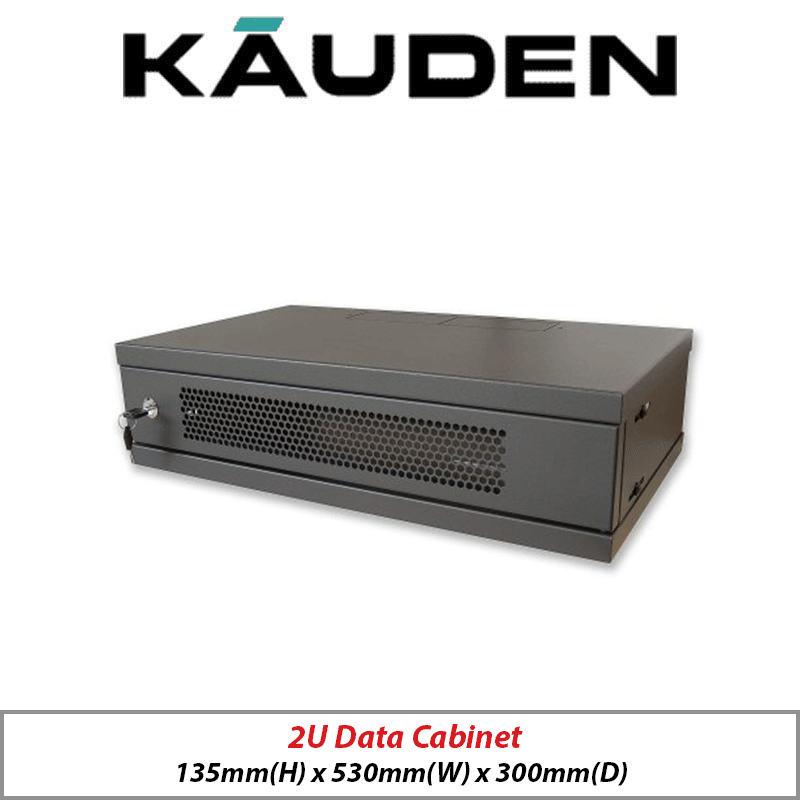 DATA CABINET - KAUDEN DATA CABINET 2U 300DEEP DC2U/300