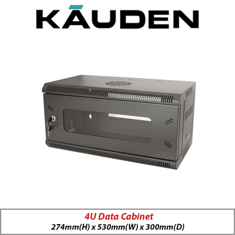 Kauden 4U Data Cabinet 300mm Deep DC4U/300