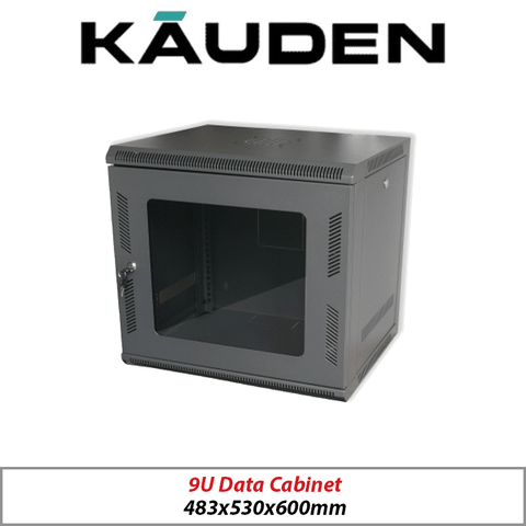 Kauden 9U Data Cabinet 600mm Deep DC9U/600