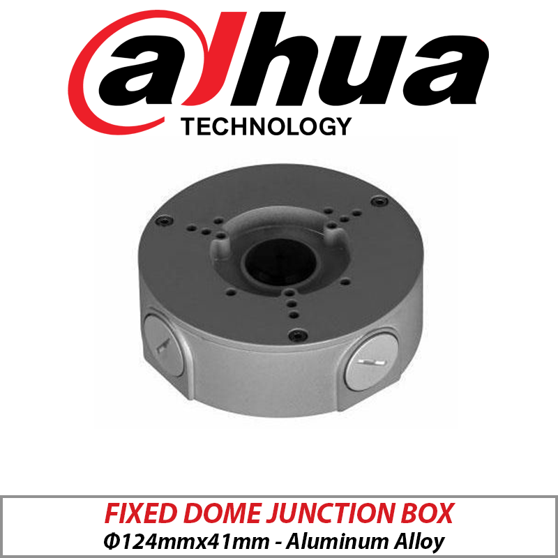 Dahua Fixed Dome Waterproof Junction Box Grey DH-PFA130-E-G