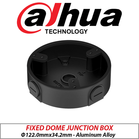 DAHUA FIXED DOME JUNCTION BOX BLACK DH-PFA137-B