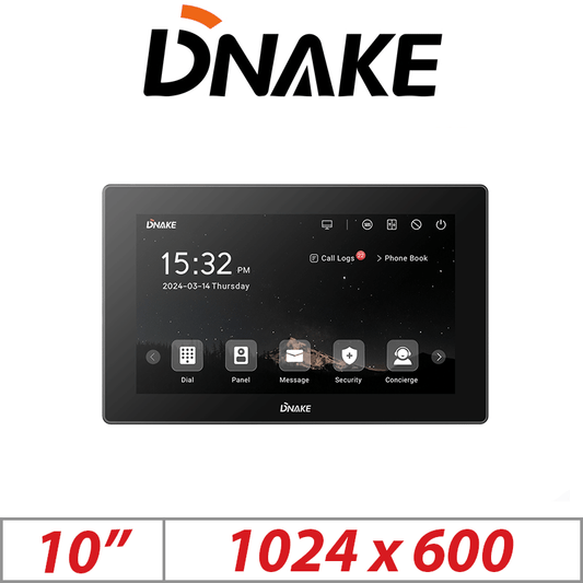DNAKE 10″ LCD Indoor Monitor Smart Home Intercom 280M-S3