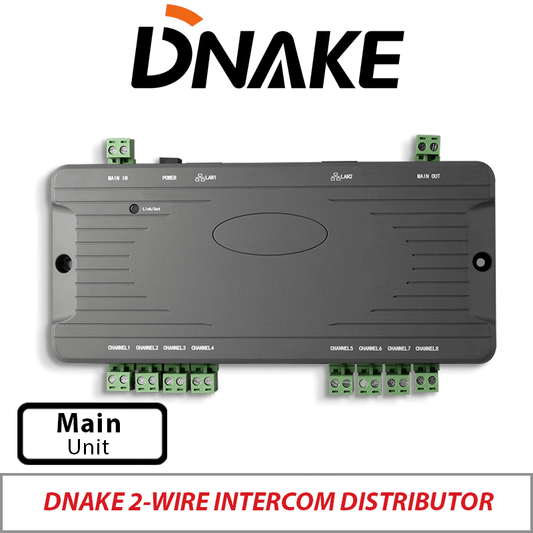 DNAKE Door Intercom with Camera 2-Wire to Ethernet 290A-8