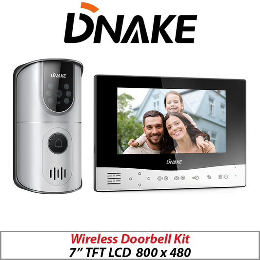 Dnake Wireless Battery-Powered Doorbell Kit DK250